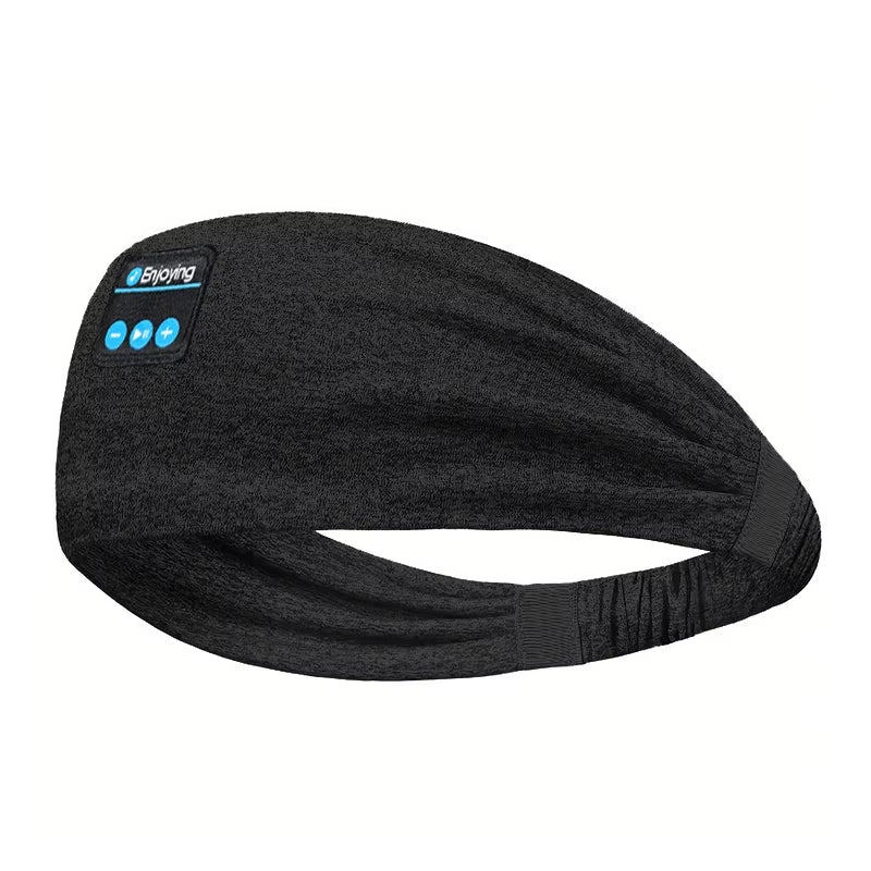 Sports Headbands Wireless Bluetooth Headphone Headband Sleeping Music Eye Mask Soft Elastic Yoga Hairbands Outdoor Sweatbands